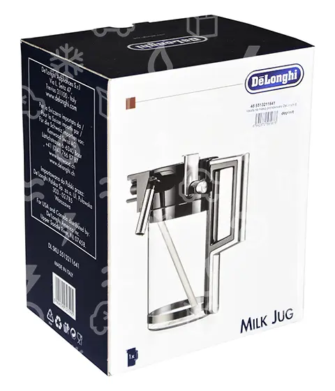 karafa na mléko pro kávovary DeLonghi ESAM 6600 PRIMADONNA, kompletní